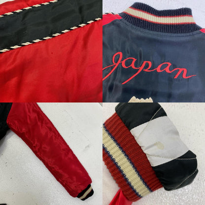 【中古】TAILOR TOYO(東洋エンタープライズ) | テイラートウヨウテイラートーヨー Acetate Quilted Souvenir Jacket Mid 1950s Style スーベニアジャケット TT15543 ブラック サイズ：M【加古川店】