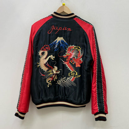 【中古】TAILOR TOYO(東洋エンタープライズ) | テイラートウヨウテイラートーヨー Acetate Quilted Souvenir Jacket Mid 1950s Style スーベニアジャケット TT15543 ブラック サイズ：M【加古川店】