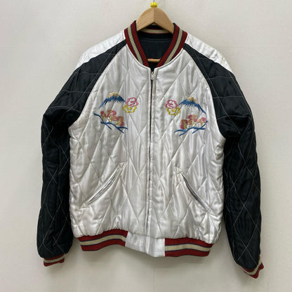 【中古】TAILOR TOYO(東洋エンタープライズ) | テイラートウヨウテイラートーヨー Acetate Quilted Souvenir Jacket Mid 1950s Style スーベニアジャケット TT15543 ブラック サイズ：M【加古川店】