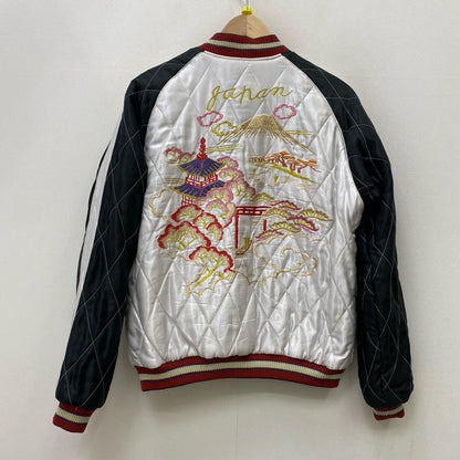 【中古】TAILOR TOYO(東洋エンタープライズ) | テイラートウヨウテイラートーヨー Acetate Quilted Souvenir Jacket Mid 1950s Style スーベニアジャケット TT15543 ブラック サイズ：M【加古川店】