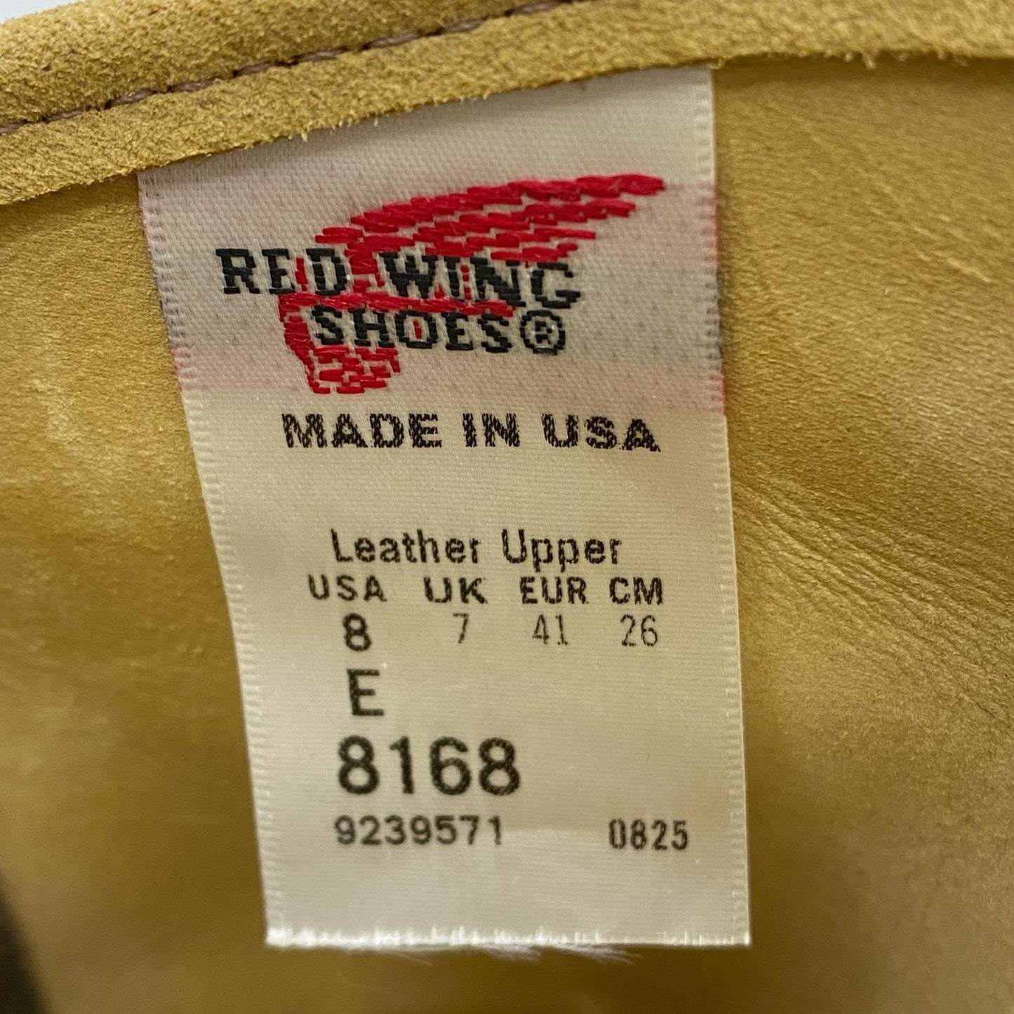 【中古】RED WING | レッドウィング ブーツ 8168 ベージュ【加古川店】