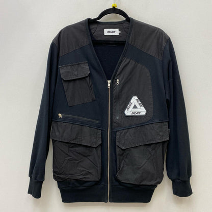 【中古】PALACE SKATEBOARDS | パレススケートボード UTILITY ZIP FRONT PANEL SWEAT ブルゾン 150137 ブラック サイズ：S【加古川店】