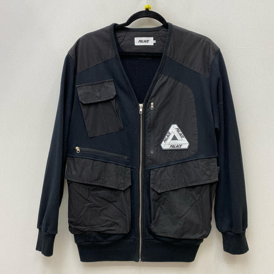 【中古】PALACE SKATEBOARDS | パレススケートボード UTILITY ZIP FRONT PANEL SWEAT ブルゾン 150137 ブラック サイズ：S【加古川店】