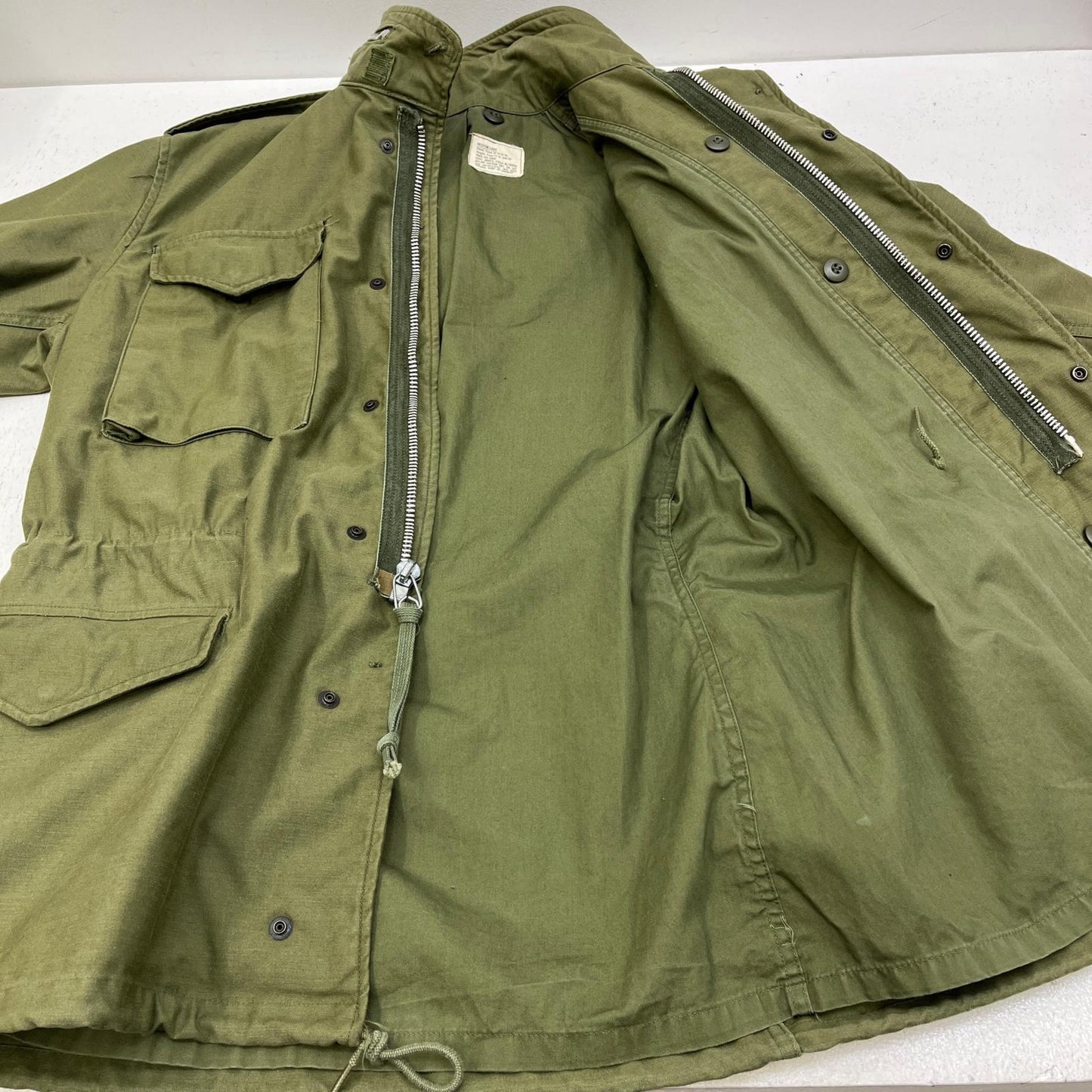【中古】MILITARY衣料 | ミリタリーイリョウ フィールドジャケット　MEDIUM LONG ミリタリージャケット 8405-782-2940 カーキ【加古川店】