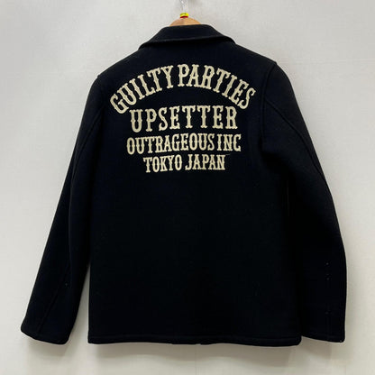 【中古】WACKOMARIA | ワコマリア GP UPSETTER MELTON JKT その他アウター ブラック サイズ：S【加古川店】