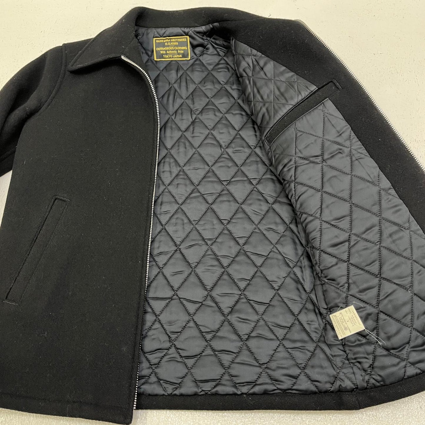 【中古】WACKOMARIA | ワコマリア GP UPSETTER MELTON JKT その他アウター ブラック サイズ：S【加古川店】