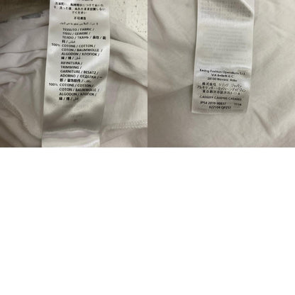 【中古】Alexander McQueen | アレキサンダーマックイーン グラフィティ ロゴ　国内正規品 半袖Ｔシャツ 622104 QSZ57 ホワイト サイズ：M【加古川店】