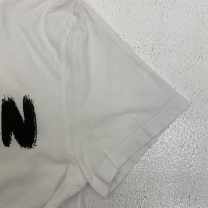 【中古】Alexander McQueen | アレキサンダーマックイーン グラフィティ ロゴ　国内正規品 半袖Ｔシャツ 622104 QSZ57 ホワイト サイズ：M【加古川店】