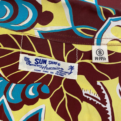 【中古】SUN SURF | サンサーフ RAYON HAWAIIAN SHIRT FLOWER FIELD BORDER? その他トップス SS39430 その他 サイズ：S【加古川店】