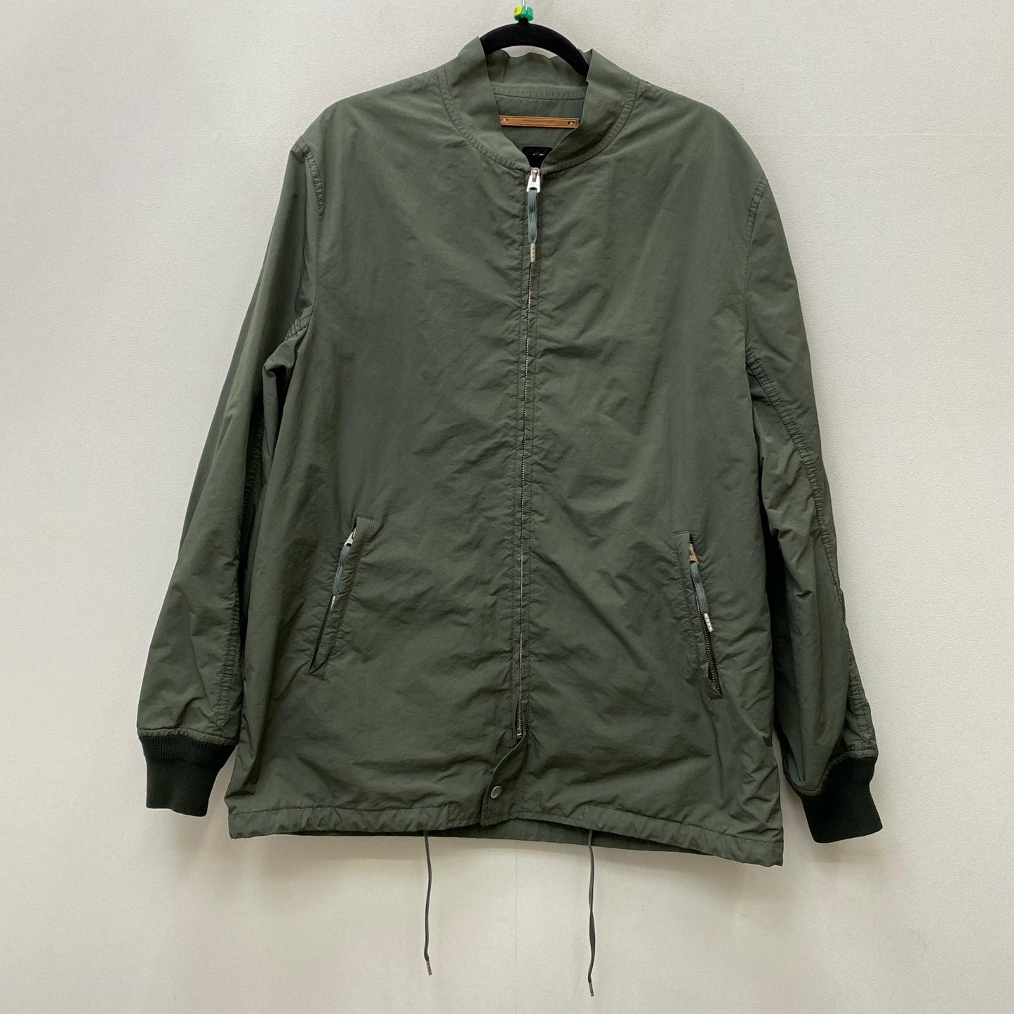 【中古】Scye | サイ PE/NY高密度 ジップアップジャケット ブルゾン 5117-61501 カーキ サイズ：40【加古川店】