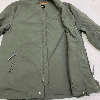 【中古】Scye | サイ PE/NY高密度 ジップアップジャケット ブルゾン 5117-61501 カーキ サイズ：40【加古川店】