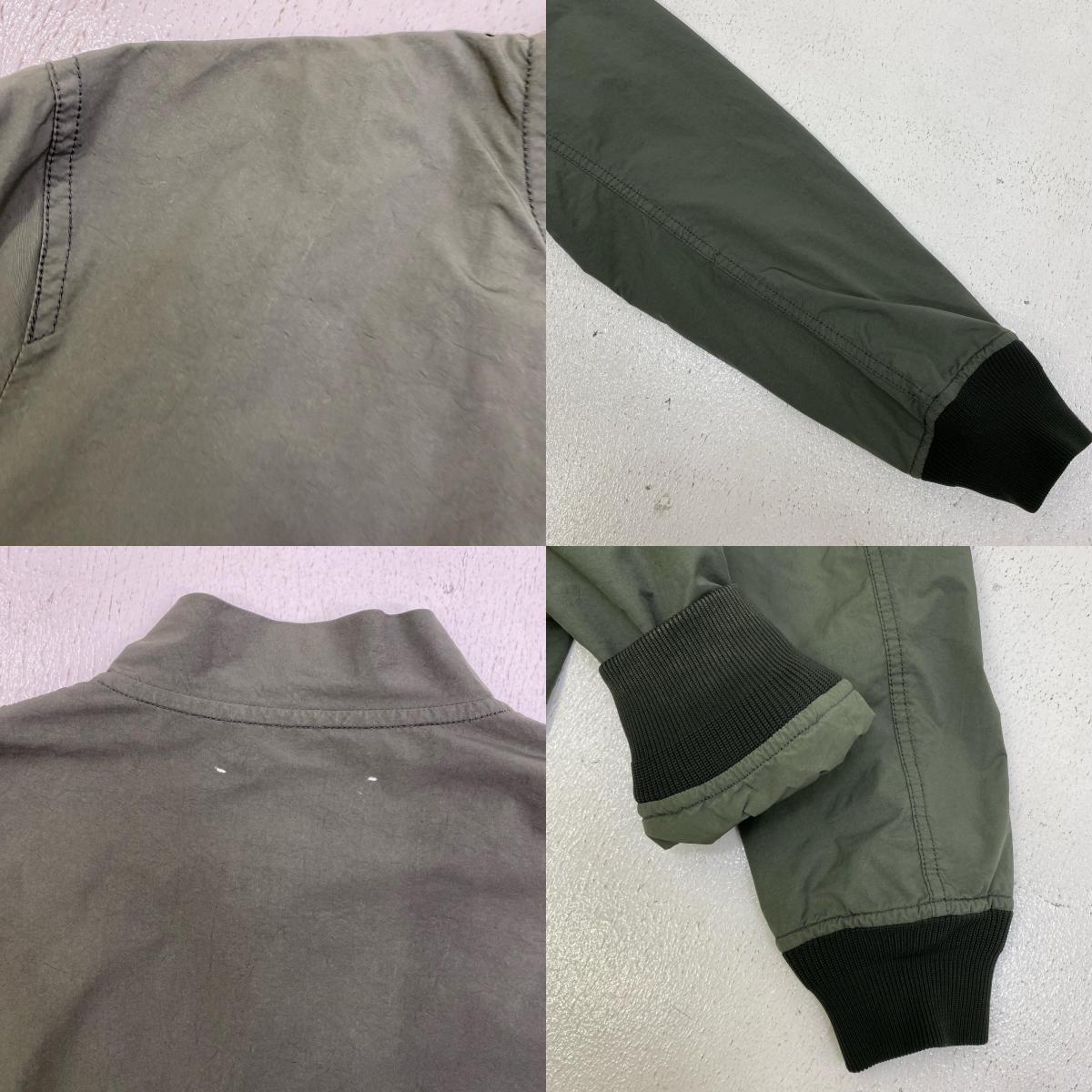 【中古】Scye | サイ PE/NY高密度 ジップアップジャケット ブルゾン 5117-61501 カーキ サイズ：40【加古川店】