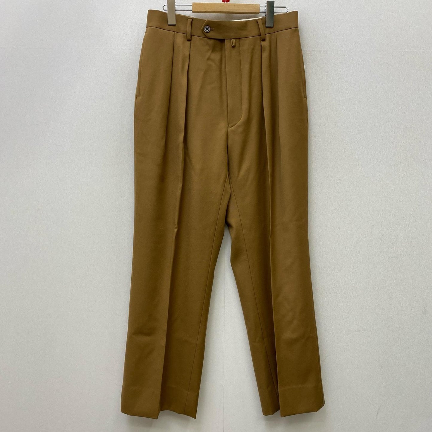 【中古】NEAT | ニート Back Satin Gabardine Wide Type 1 その他ボトムス 24-02BGW-TI キャメル サイズ：48【加古川店】