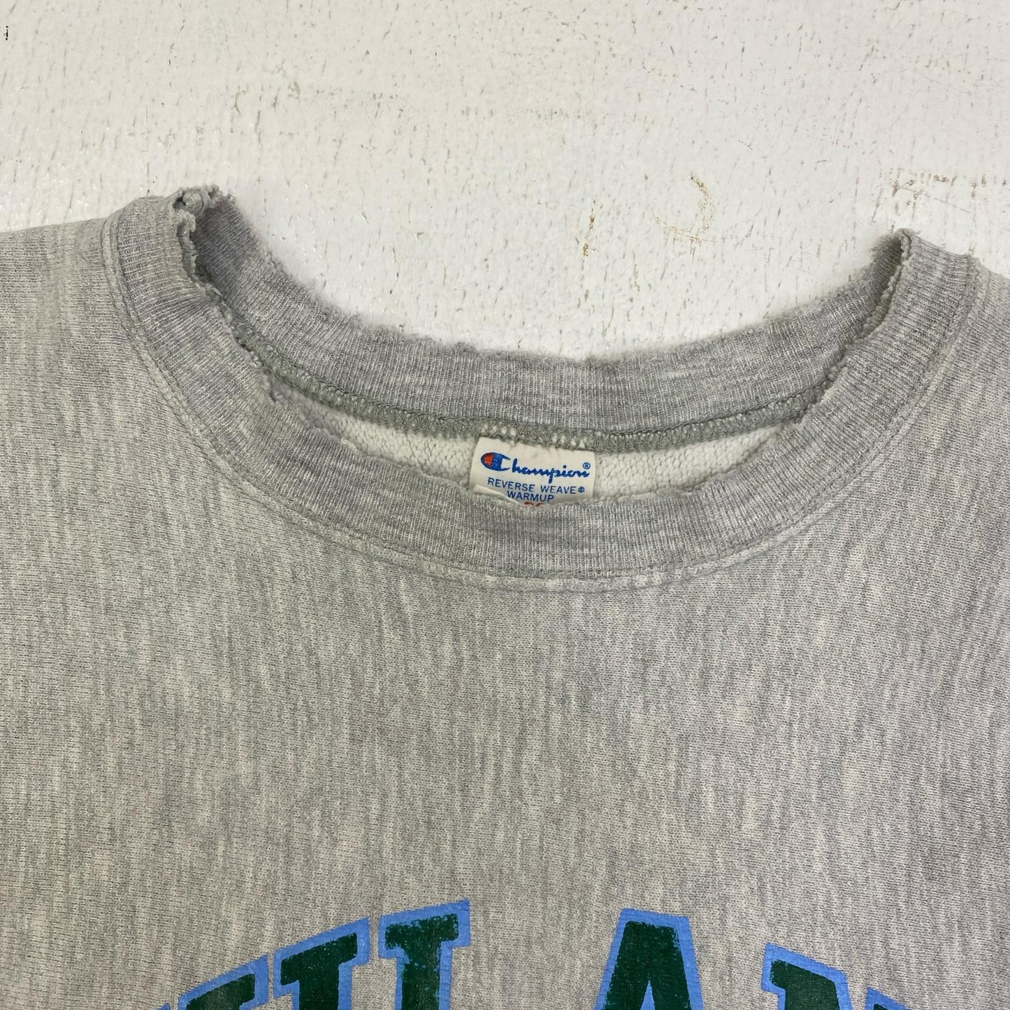 【中古】Champion | チャンピオン reverse weave:tulane athletics トリコﾀｸﾞ スウェット グレー サイズ：L【加古川店】