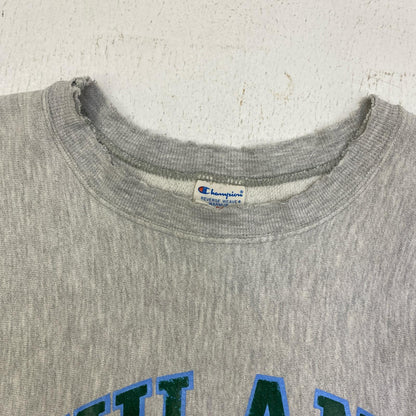 【中古】Champion | チャンピオン reverse weave:tulane athletics トリコﾀｸﾞ スウェット グレー サイズ：L【加古川店】