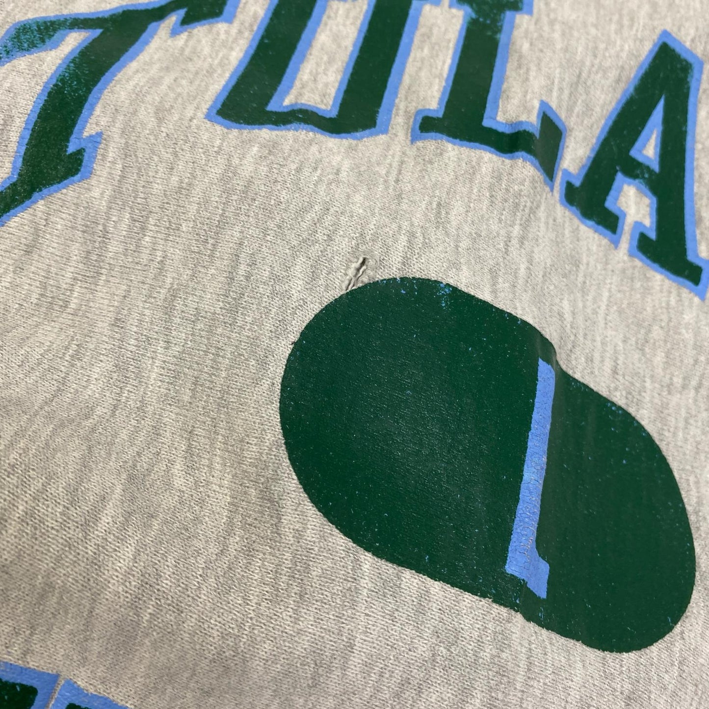 【中古】Champion | チャンピオン reverse weave:tulane athletics トリコﾀｸﾞ スウェット グレー サイズ：L【加古川店】