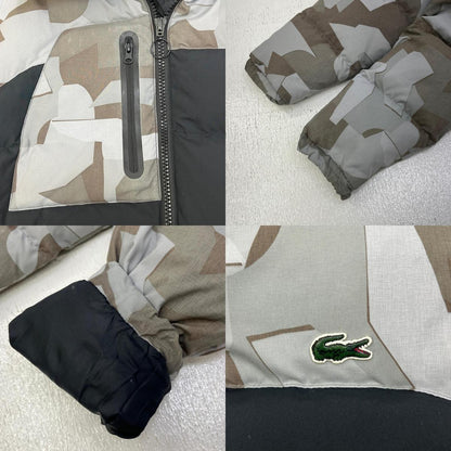 【中古】LACOSTE L!VE | ラコステライブ ダウンジャケット BH3462 カモ サイズ：52【加古川店】