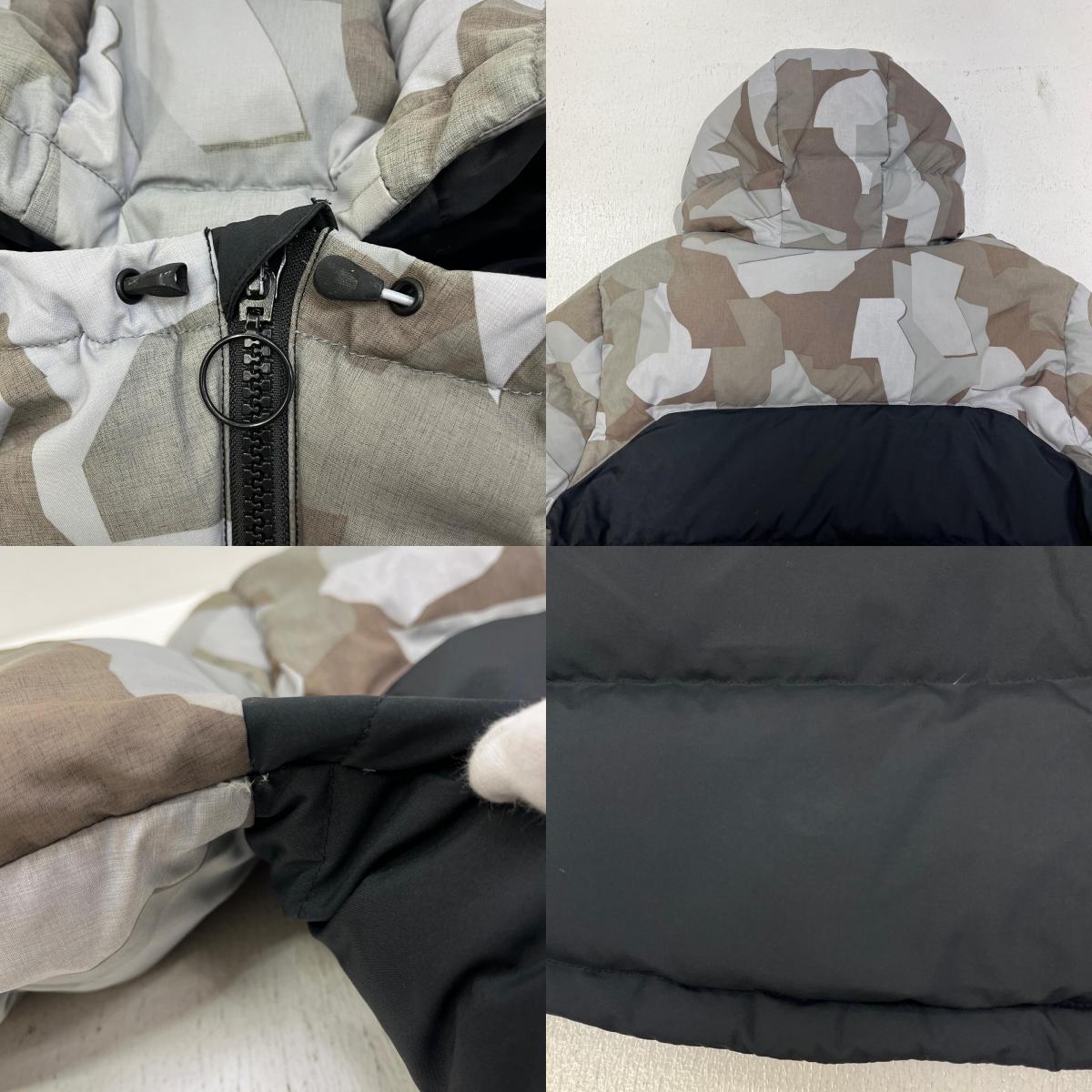 【中古】LACOSTE L!VE | ラコステライブ ダウンジャケット BH3462 カモ サイズ：52【加古川店】