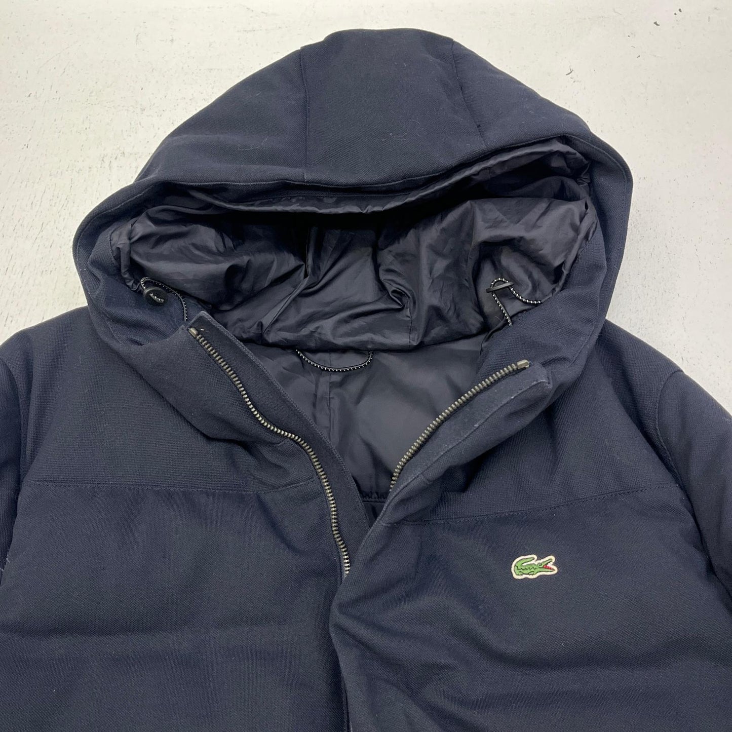 【中古】LACOSTE | ラコステ ダウンジャケット BH340EL ブラック サイズ：50【加古川店】