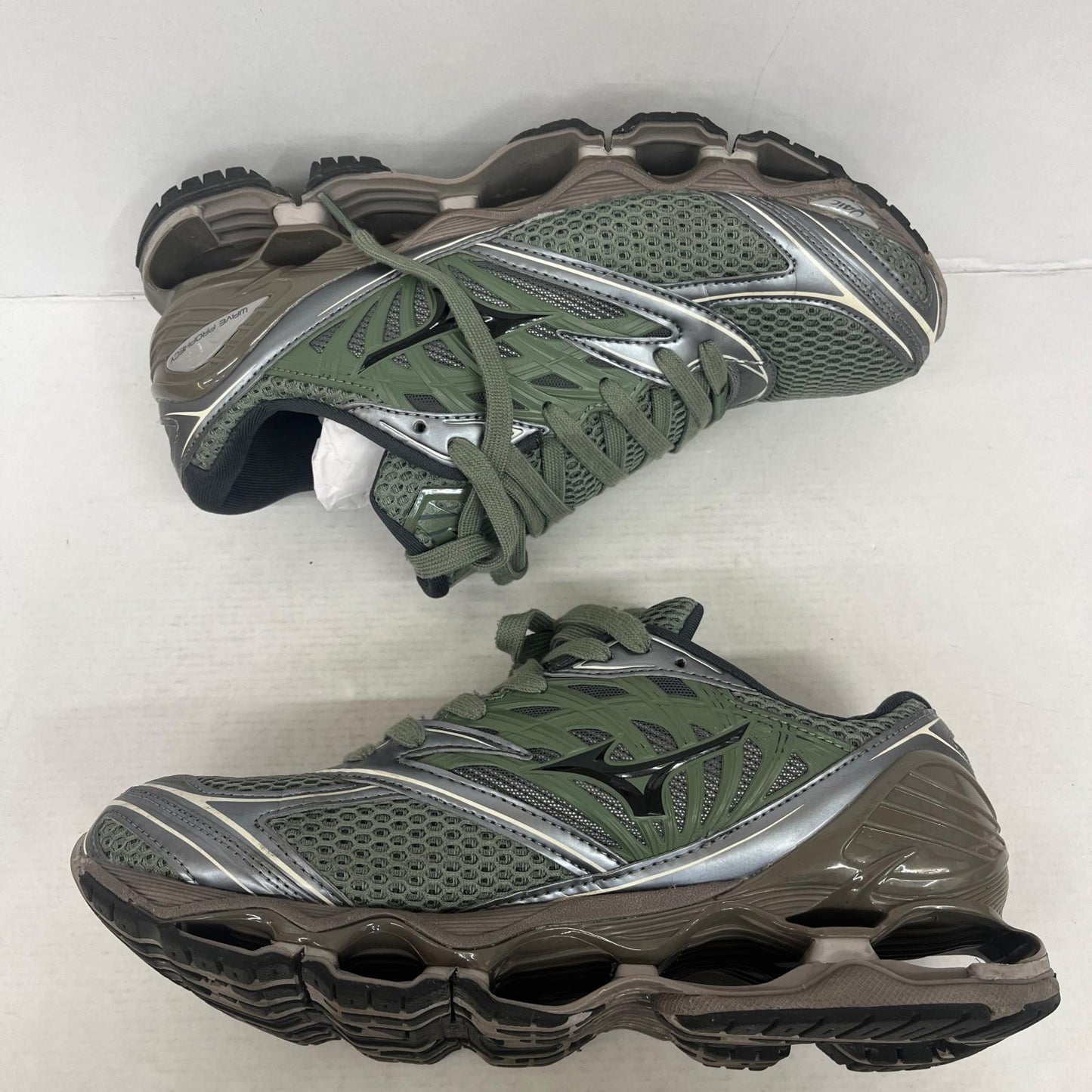 【中古】Mizuno | ミズノ Wave Prophecy? スニーカー D1GA251102 カーキ 27cm【加古川店】