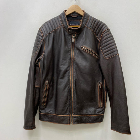 【中古】 GEURREX レザー ブラウン サイズ：XXXXL【加古川店】