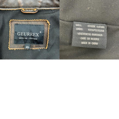 【中古】 GEURREX レザー ブラウン サイズ：XXXXL【加古川店】