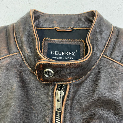 【中古】 GEURREX レザー ブラウン サイズ：XXXXL【加古川店】