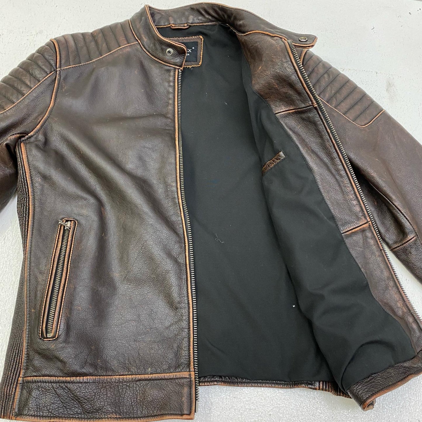 【中古】 GEURREX レザー ブラウン サイズ：XXXXL【加古川店】