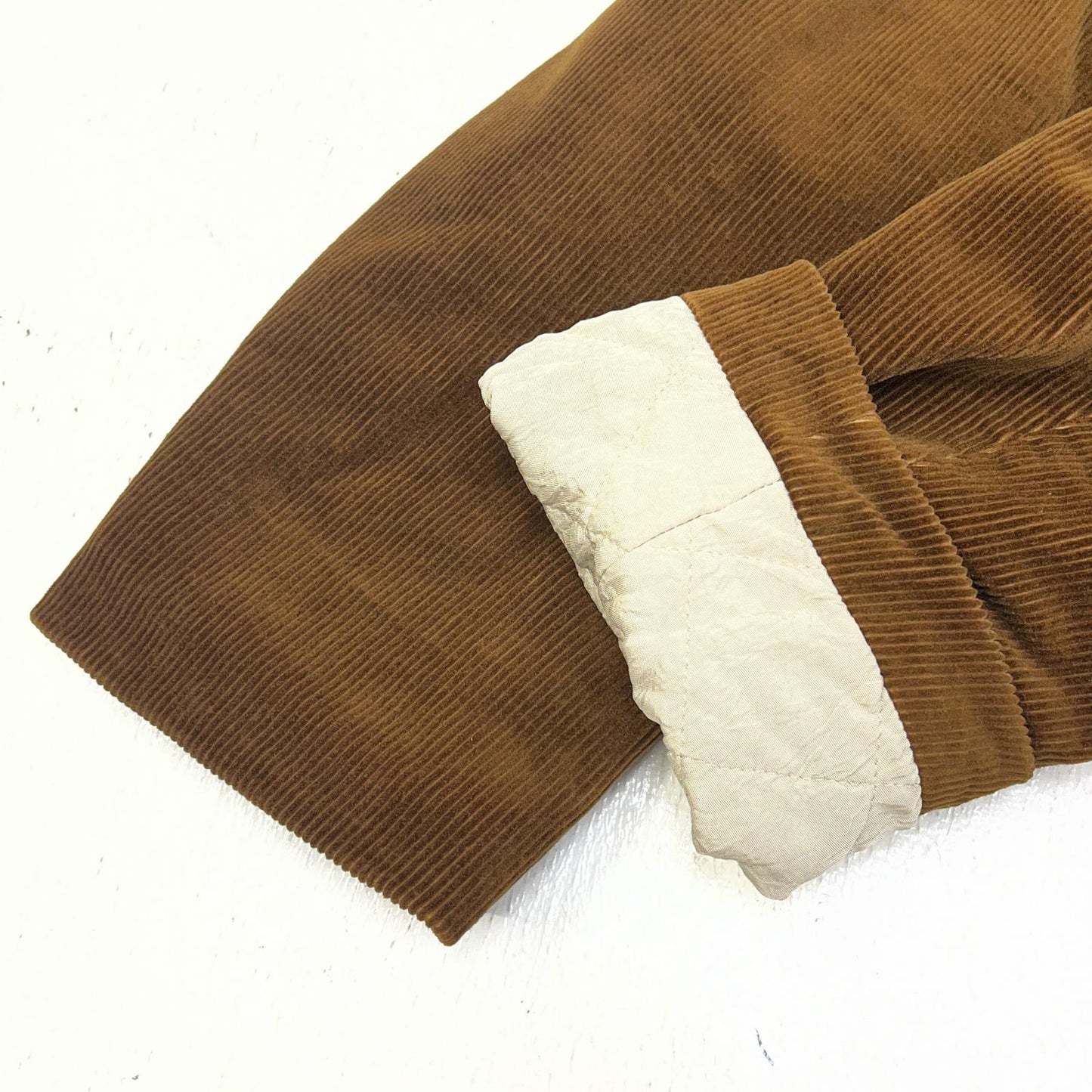 【中古】SAINT MICHAEL | セントマイケルセイントマイケル CORDUROY BOA JACKET その他アウター SM-HR1-0000-079 ブラウン サイズ：L【加古川店】