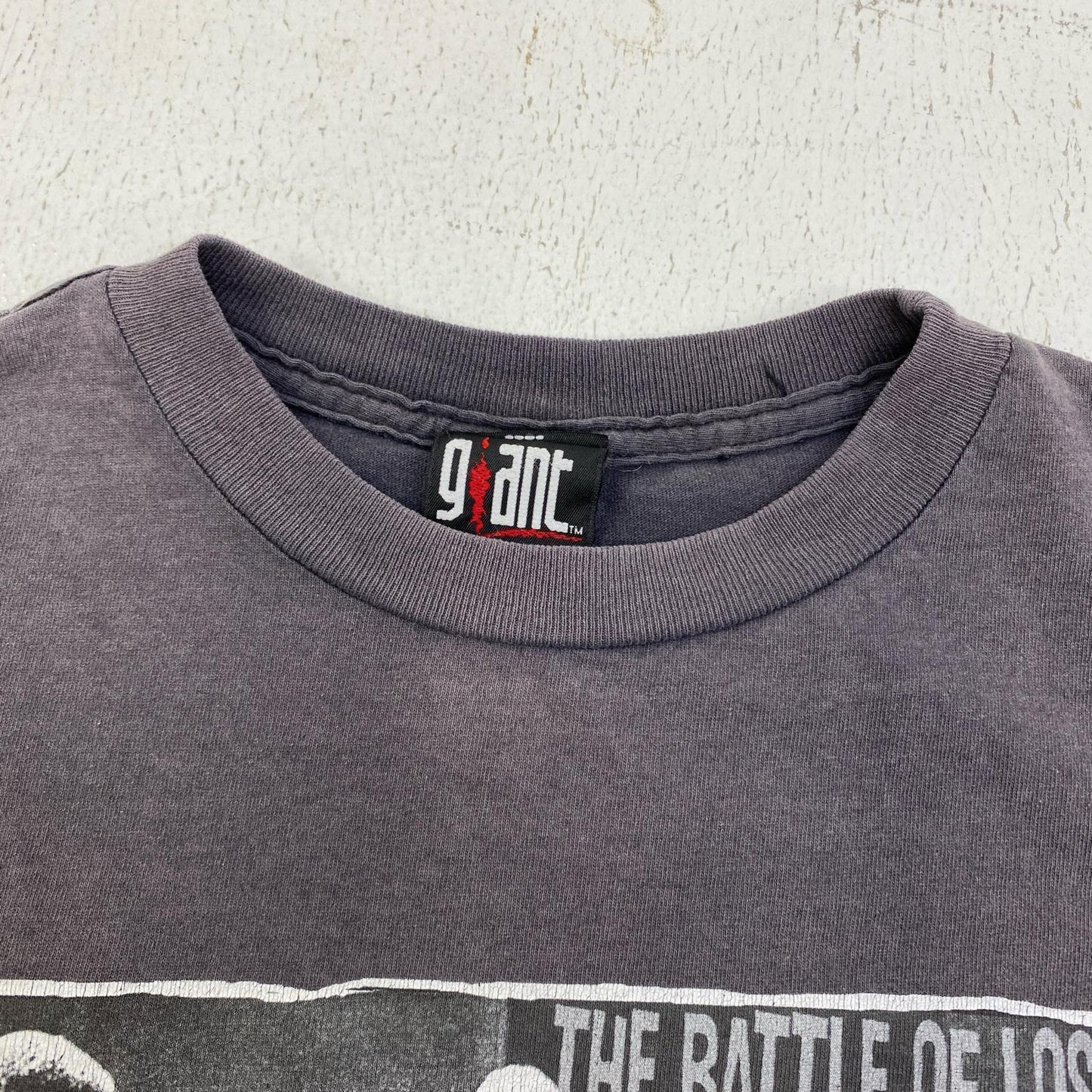 【中古】 rage against the machine:the battle of losangeles giant 半袖Ｔシャツ グレー【加古川店】