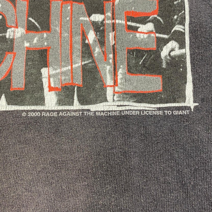 【中古】 rage against the machine:the battle of losangeles giant 半袖Ｔシャツ グレー【加古川店】