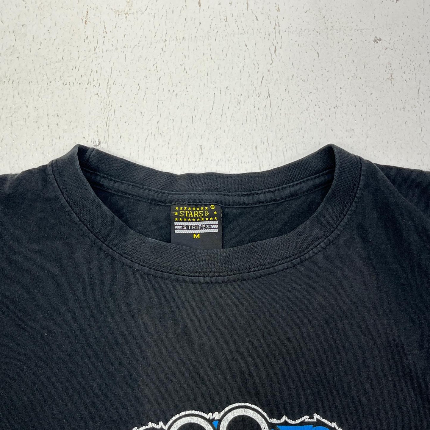 【中古】 Sesame Street Cookie Monster Parody stars& 半袖Ｔシャツ ブラック サイズ：M【加古川店】
