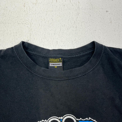 【中古】 Sesame Street Cookie Monster Parody stars& 半袖Ｔシャツ ブラック サイズ：M【加古川店】