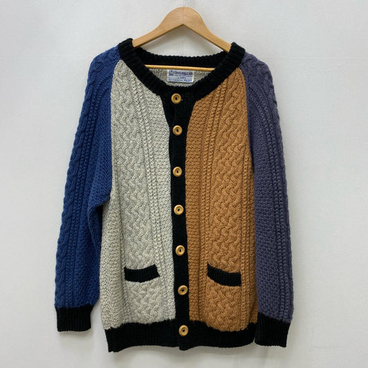 【中古】INVERALLAN | インバーアラン ｸﾚｲｼﾞｰﾊﾟﾀｰﾝ ｸﾙｰﾈｯｸ カーディガン マルチカラー【加古川店】