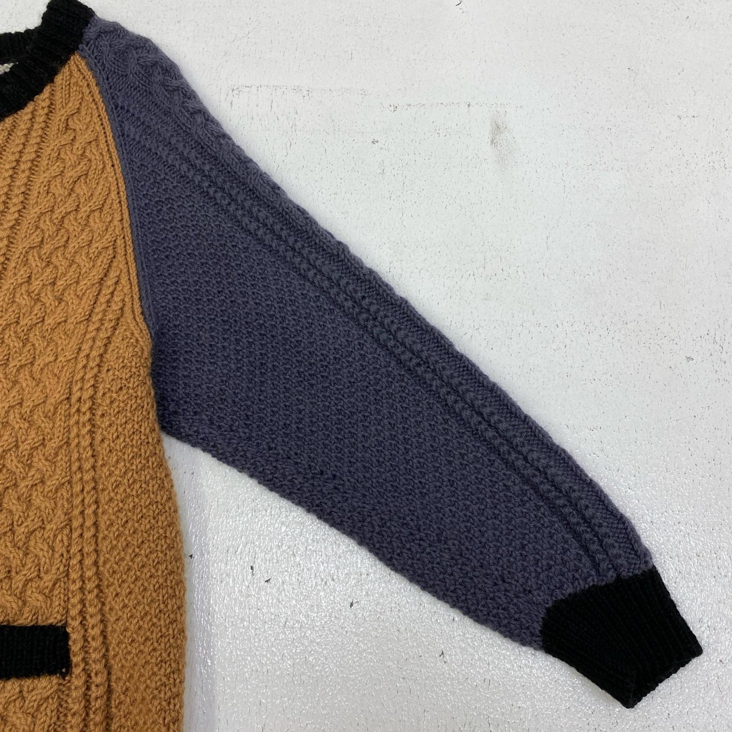 【中古】INVERALLAN | インバーアラン ｸﾚｲｼﾞｰﾊﾟﾀｰﾝ ｸﾙｰﾈｯｸ カーディガン マルチカラー【加古川店】