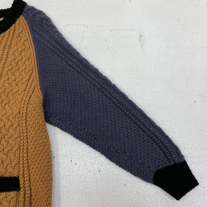 【中古】INVERALLAN | インバーアラン ｸﾚｲｼﾞｰﾊﾟﾀｰﾝ ｸﾙｰﾈｯｸ カーディガン マルチカラー【加古川店】