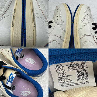 【中古】NIKE | ナイキ TravisScott×fragmentdesign スニーカー dm7866-104 ホワイト 28.5cm【加古川店】