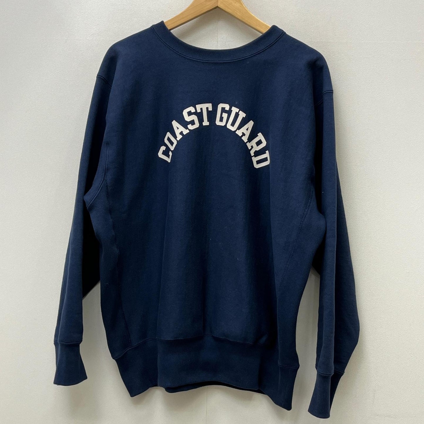 【中古】JOE McCOY | ジョーマッコイ heavyweight crewneck/coastguard スウェット MC24104 ネイビー サイズ：XL【加古川店】