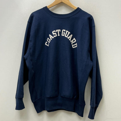 【中古】JOE McCOY | ジョーマッコイ heavyweight crewneck/coastguard スウェット MC24104 ネイビー サイズ：XL【加古川店】