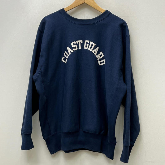 【中古】JOE McCOY | ジョーマッコイ heavyweight crewneck/coastguard スウェット MC24104 ネイビー サイズ：XL【加古川店】