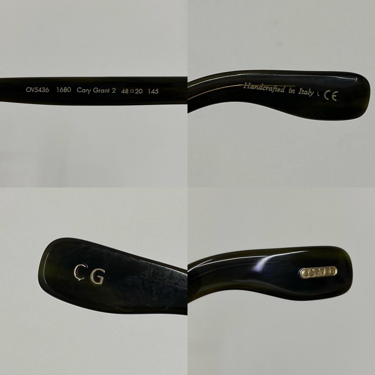 【中古】OLIVER PEOPLES | オリバーピープルズ Cary Grant 2? 度入り メガネ OV5436 ブラック【加古川店】