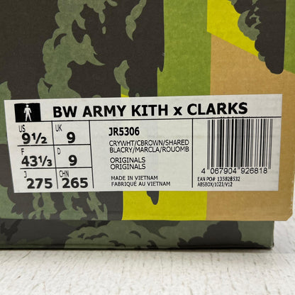 【中古】adidas Originals | アディダスオリジナルス KITH Clarks 8th Street BW Army スニーカー JR5306 アイボリー 27.5cm【加古川店】