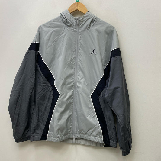 【中古】JORDAN | ジョーダン ドラフトジャケット ナイロンジャケット HF9333-077 グレー サイズ：L【加古川店】
