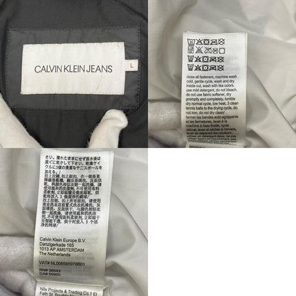 【中古】Calvin Klein | カルバンクライン HOODED DOWN JACKET ダウンジャケット J317665 ブラック サイズ：L【加古川店】