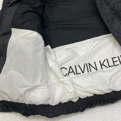 【中古】Calvin Klein | カルバンクライン HOODED DOWN JACKET ダウンジャケット J317665 ブラック サイズ：L【加古川店】