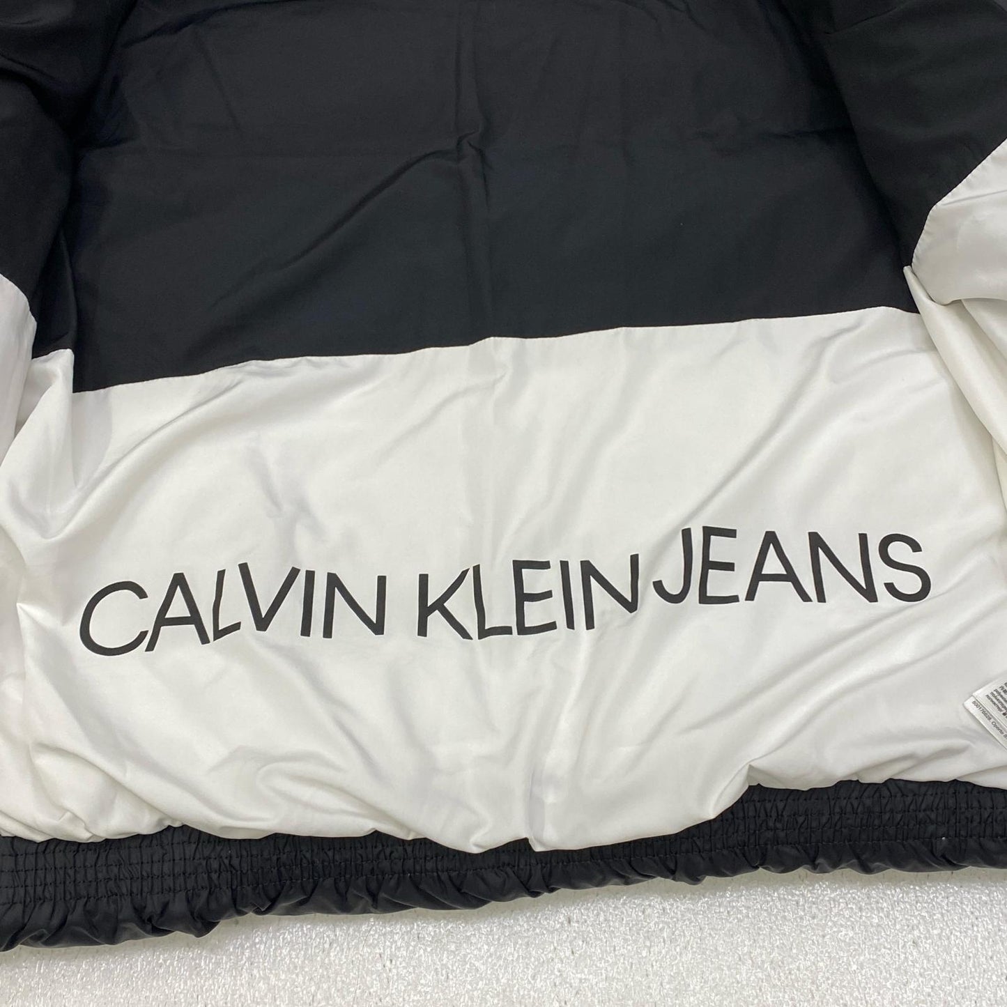 【中古】Calvin Klein | カルバンクライン HOODED DOWN JACKET ダウンジャケット J317665 ブラック サイズ：L【加古川店】