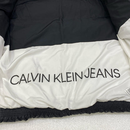 【中古】Calvin Klein | カルバンクライン HOODED DOWN JACKET ダウンジャケット J317665 ブラック サイズ：L【加古川店】