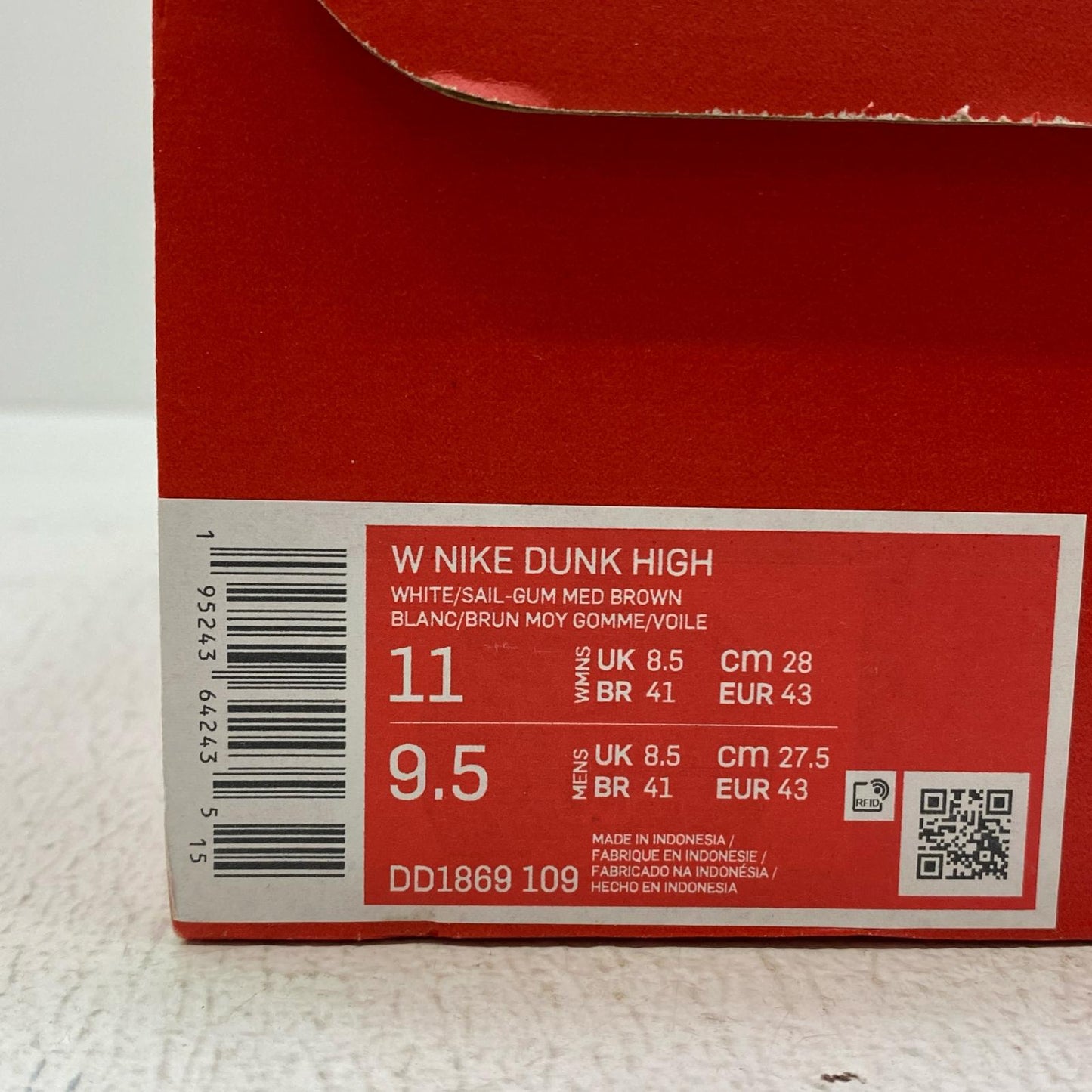 【中古】NIKE | ナイキ Dunk High スニーカー DD1869-109 ホワイト【加古川店】