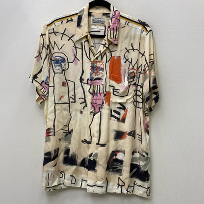 【中古】WACKOMARIA | ワコマリア hawaiian shirt s/s type-3:jean-michel-basquiat 半袖シャツ サイズ：M【加古川店】