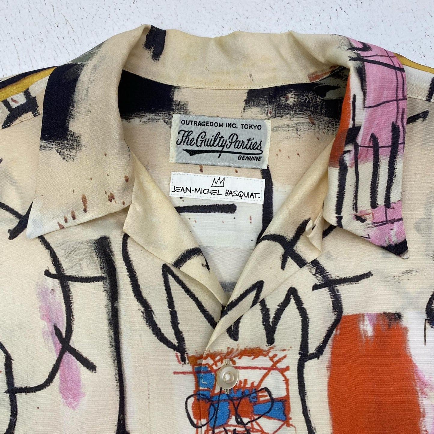 【中古】WACKOMARIA | ワコマリア hawaiian shirt s/s type-3:jean-michel-basquiat 半袖シャツ サイズ：M【加古川店】